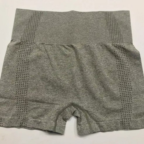 높은 스트레치 요가 피트니스 정장 반바지 원활한 요가 바지, 카지 그린, S