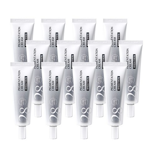 퓨어턴28 착색크림 미백 화이트닝 50ml 착색전용크림 색소침착, 12개