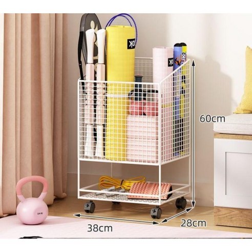 요가매트 정리의 고수, 이동식 요가매트 정리함