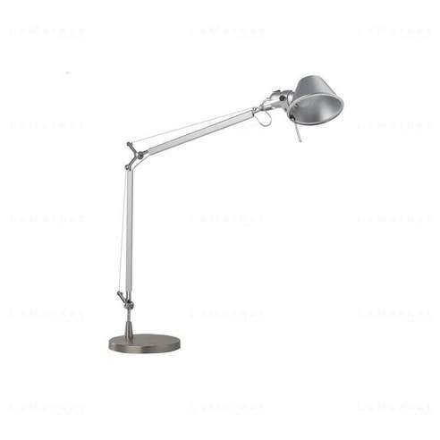 LsMarket 아르테미데 톨로메오 미니 테이블 램프 거실 서재 책상관절 단스탠드 조명 Artemide Tolomeo Lamp, 블랙
