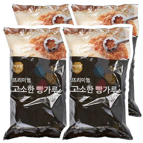 CJ 이츠웰 프리미엄 고소한 빵가루 2KG X 4개 핫도그빵가루 Best Top5