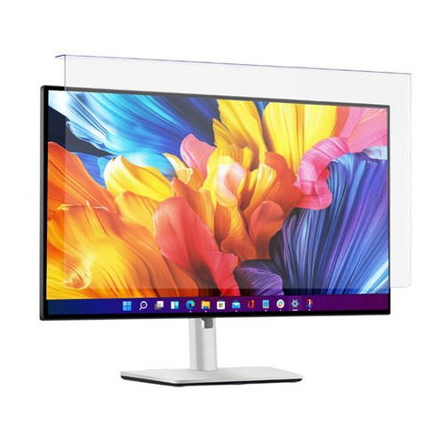 레트로릭 거치형 UV 블루라이트 차단 화면보호 모니터필름, 1개, 24인치(24R)