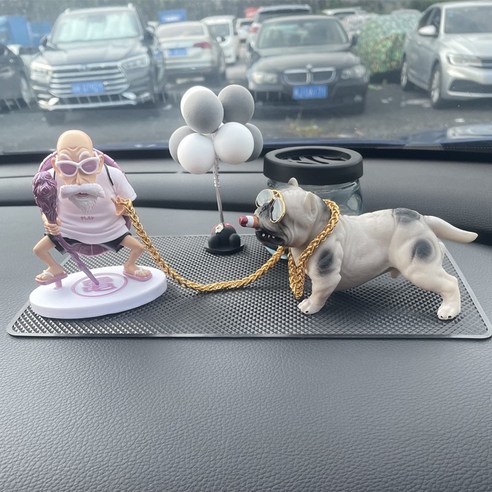 자동차 마운트 남자 자동차 장식품 드래곤 볼 크리 에이 티브 거북이 요정 자동차 장식품 맞춤형 센터 콘솔 장식품, 하나, 색깔5