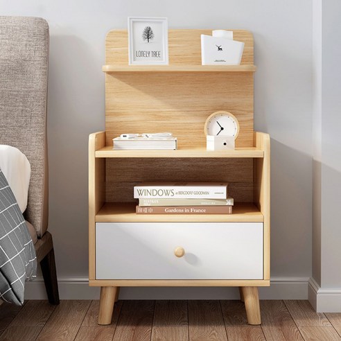 스타일과 기능성을 동시에 갖춘 라파바 원목 협탁