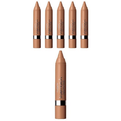 로레알파리 트루 매치 크레용 컨실러, Medium/Deep Neutral, 6개
