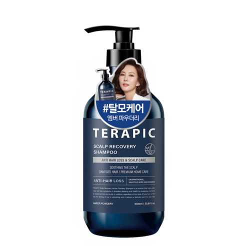테라픽 스칼프 리커버리 샴푸 앰버 파우더리, 1000ml, 1개