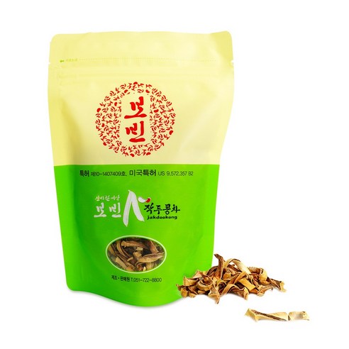 보빈 프리미엄 국산 작두콩차 102g 지퍼팩 대용량, 1개입, 1개