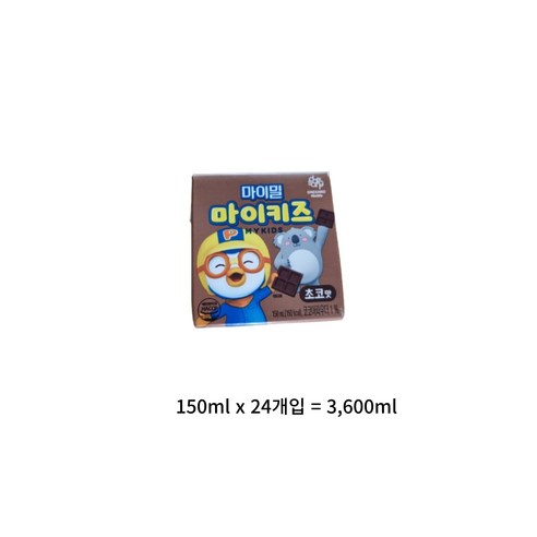 뉴케어 마이키즈 초코맛, 150ml, 72개