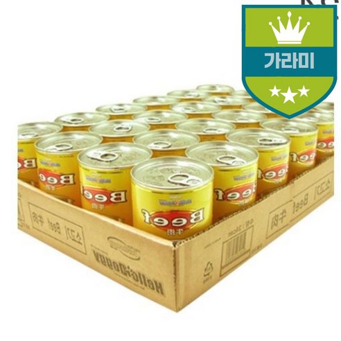 애견간식 400g 캔 소고기캔 강아지사료 헬로도기 통조림사료 소고기 24개 1박스, 본상품선택