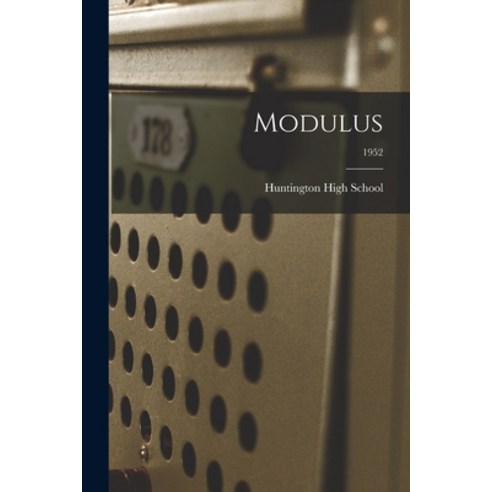 (영문도서) Modulus; 1952 Paperback, Hassell Street Press, English, 9781014689498