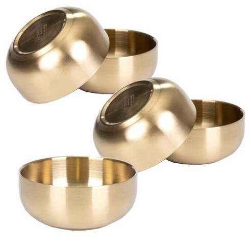 금상첨화 티타늄 이중 국그릇: 건강과 품격을 담은 식탁의 완성