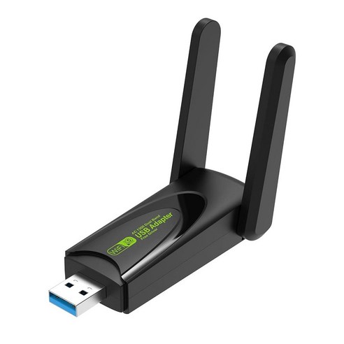 Setuact USB WiFi 어댑터 1300Mbps 3.0 듀얼 밴드 5G/2.4G 안테나 데스크톱 노트북 PC용 무선 네트워크 윈도우 11/10/8.1/8/7 지원