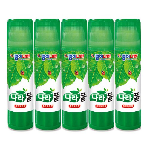 종이나라 투명나라풀, 35g, 12개