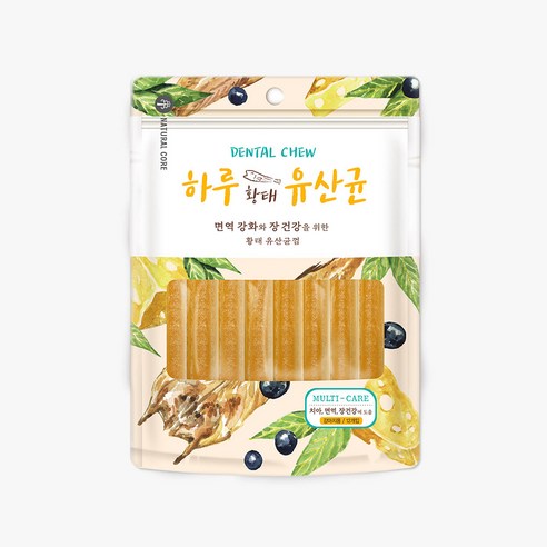 네츄럴코어 하루 유산균 황태 12p, 3개