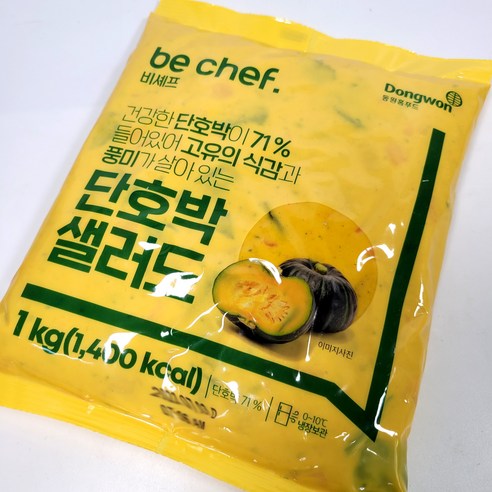 동원홈푸드 단호박 샐러드 1kg, 단품, 1개