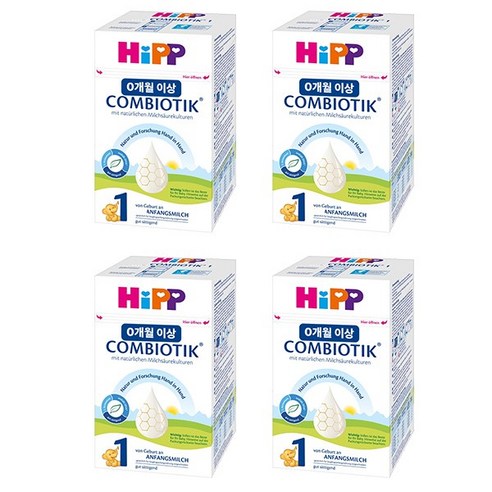 [독일출발]힙분유 1단계 4통(26/11) [독일출발]힙분유 1단계 4통(26/11), 개당 중량 × 수량 섬네일