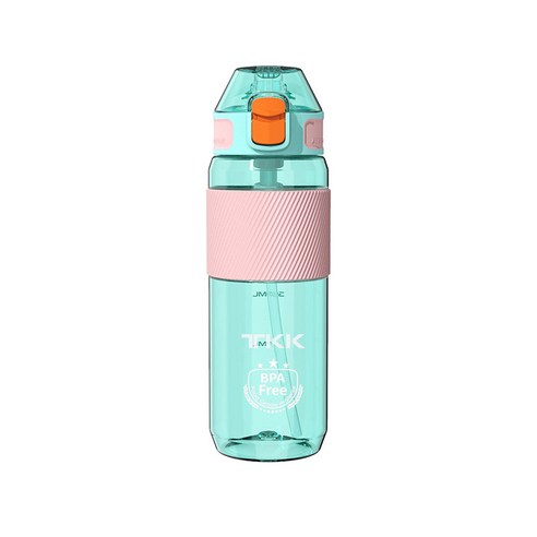 TKK 형 플라스틱 물컵 운동 헬스컵 간편하다 대용량 주전자 철 물컵, 청색, 600ML