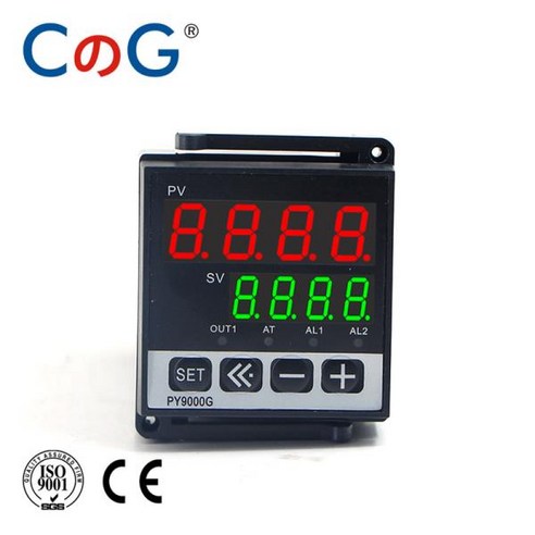 CG PY9000G 48x48mm 화씨 또는 섭씨 K 타입 단일 입력 220V 1200 도 프로그래밍 가능 PID 온도 컨트롤러, 21 48x48mm PT100 SSR_03 220V