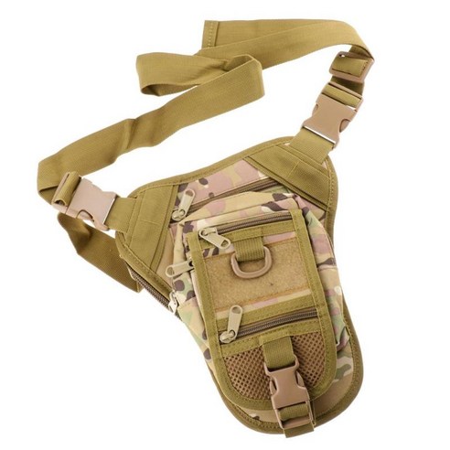 위장 야외 스포츠 가방 낚시 캠핑, CP Camo, 15x10x28cm, 옥스포드 헝겊