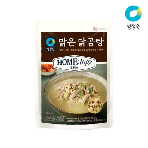 호밍스 청정원 맑은 닭곰탕, 450g, 1개