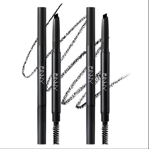아임유니 스타일링 아이브로우 0.35g, 06 검정색, 2개