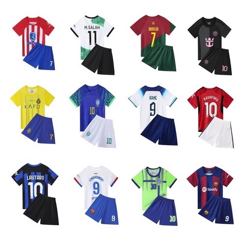 우리 아이 축구 꿈을 응원하는 최고의 선택, 어린이 축구 유니폼 세트!