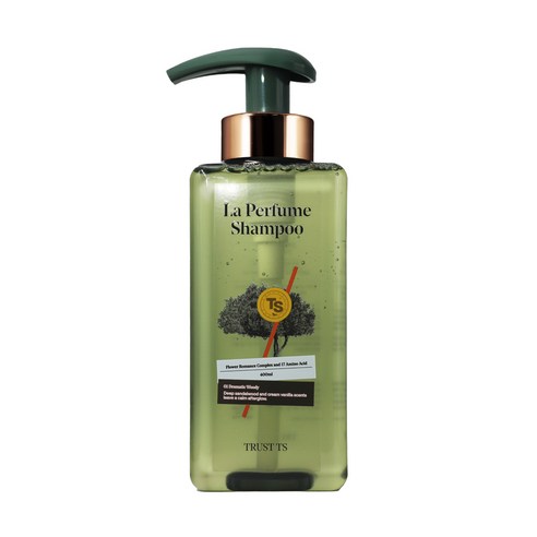 TS 라 퍼퓸 샴푸 드라마틱우디향, 400ml, 1개