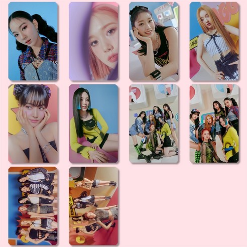 스테이씨 (STAYC) 굿즈 STEREOTYPE 미니앨범 1집 아이돌굿즈 포토카드 10장 11종 세트 모음, 세트2