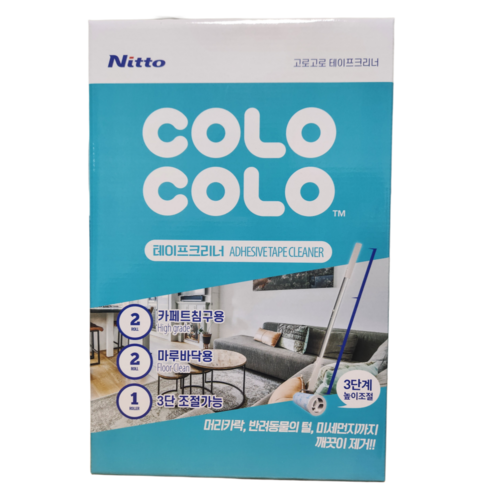 COLOCOLO 고로고로 테이프클리너, 1세트