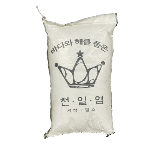 간수 빠진 깨끗한 식용 천일염 10KG 20KG 왕소금 베트남 굵은 소금, 1개