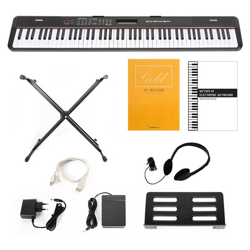 블루엔젤 Keysplay 전자피아노와 함께 손가락 끝에서 피어나는 멜로디를 경험하세요!