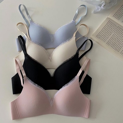 속옷 여자 큰 가슴 작아 보이다 무강 코일 얇다 형 브래지어 작은 가슴 모으다 젖꼭지 브라 생방송