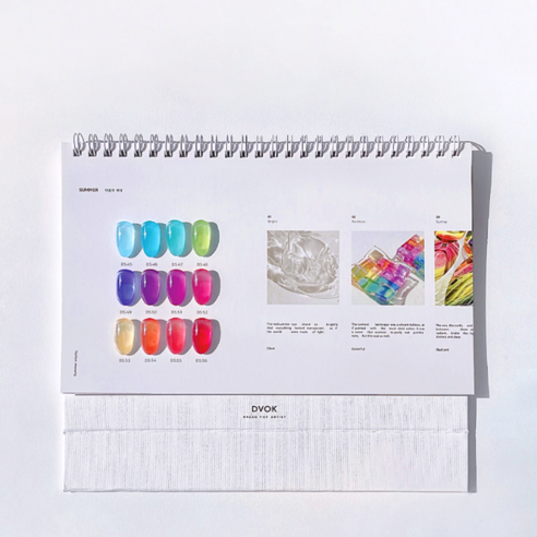 디보크 포시즌 시럽젤로 답답함 없이 투명한 수채화 네일을!