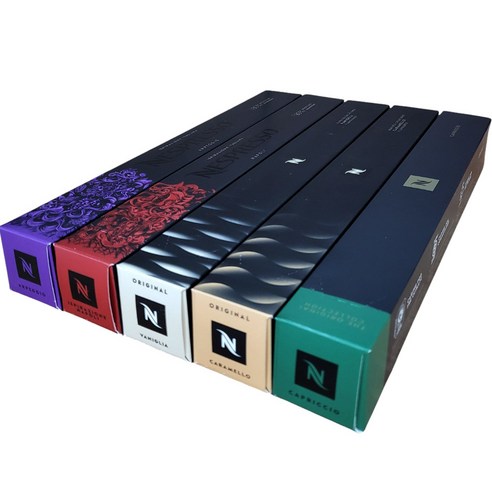 네스프레소 캡슐커피 5종 세트: 당신의 매일 아침을 특별하게