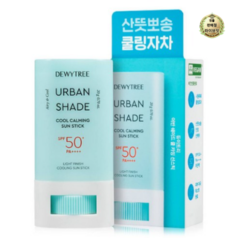 듀이트리 어반쉐이드 쿨카밍 선스틱 SPF50+ PA++++, 20g, 1개