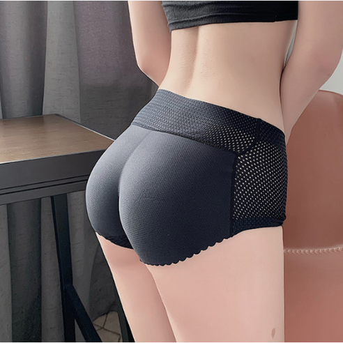 VEETIZ 여성 엉뽕 팬티 매쉬 힙업 엉덩이 볼륨 보정 속옷