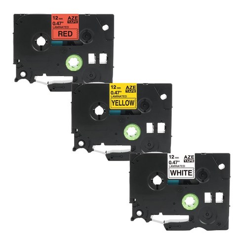 브라더 라벨 프린터 테이프 세트 호환 PT-P300BT PT-P710BT PT-D600 PT-D610BT PT-D200 PT-D200LB PT-P710BTWH, 9번 231 631 431