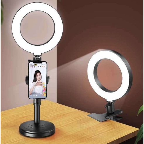 촬영조명스탠드 지속광 개인 방송 유튜버 네일 아트, 23cm탁상삼각대  16cm 조절식 필라이트