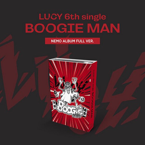 [LUCY] 루시 싱글6집 Boogie Man (NEMO ALBUM FULL VER.) / TAG LP+스티커+오피셜포토카드+셀피포토카드(개인)+셀피포토카드(유닛) / CD아님