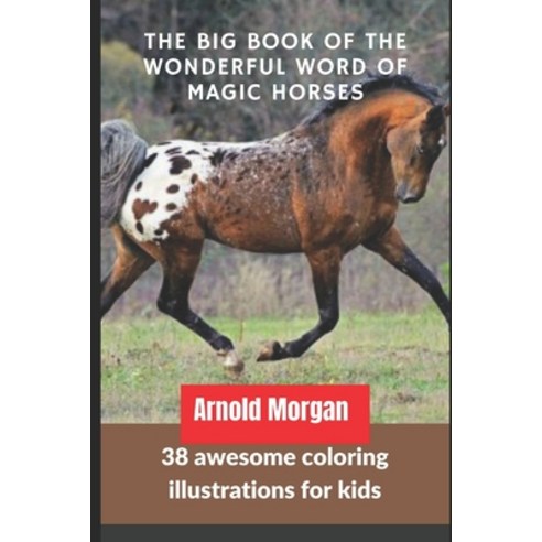 The Big Book of the Wonderful Word of Magic Horses: 38 awesome coloring illustrations for kids Paperback, Independently Published, English, 9798591819149