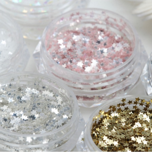 손끝에 수놓는 작은 별, 네일보그 쪼꼬미 별글리터