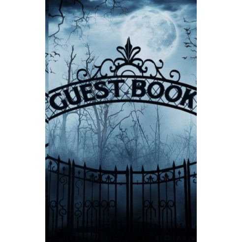 Halloween Haunted Graveyard Guest Book Paperback, Blurb, English, 9780464383918