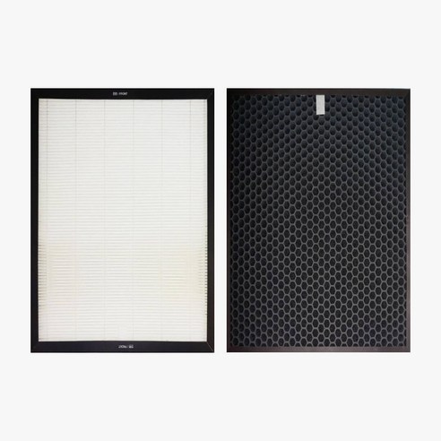 스마트 에어 필터 하나필터 PM2.5 차단 자동차 에어컨 필터, HF-45, 4개 13 LG공기청정기 LA-S시리즈 LA-S064DWR LA-S065DW LA-S065DWR LA-S066DF LA-S066DFR LA-S066DW 호환필터세트 (헤파1/탈취1) 국내산