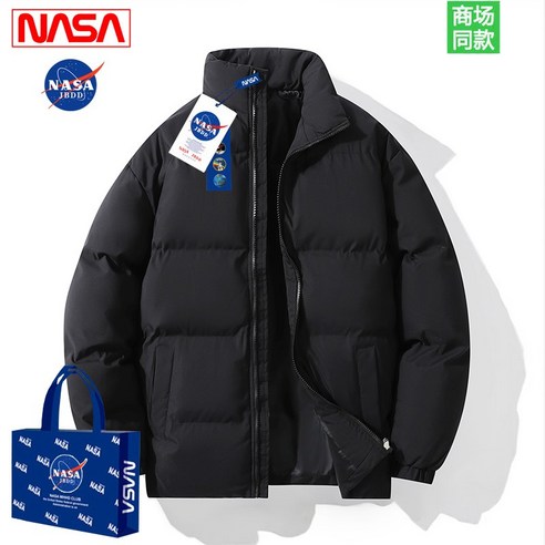 NASA 다운 재킷 겨울 잠바 두껍고 따뜻한 패딩 -6XL까지