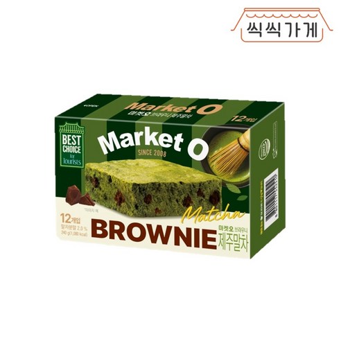 오리온 마켓오 브라우니 말차 240g, 1개