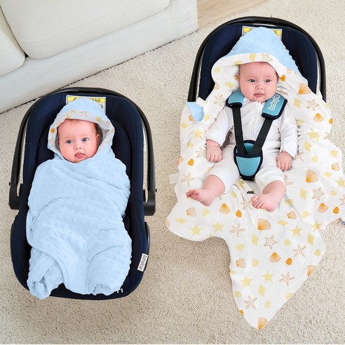 Miracle baby 유아용 순면 겉싸개 90 x 90cm
