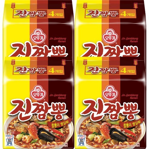 오뚜기 진짬뽕 봉지라면, 32개