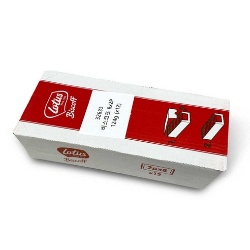 로투스 비스코프 비스켓 트윈팩, 124g, 12개