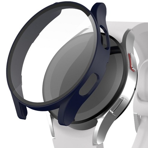 신지모루 9H 풀커버 일체형 SF코팅 케이스, 네이비