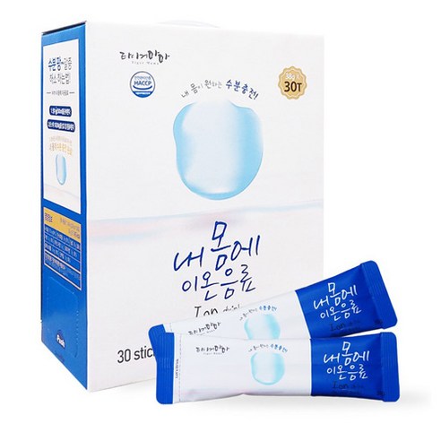 내몸에 이온음료 30스틱, 38g, 8개